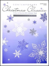 Contemporary Christmas Classics Clarinet Quartet - Clarinet 2 Book cover Thumbnail